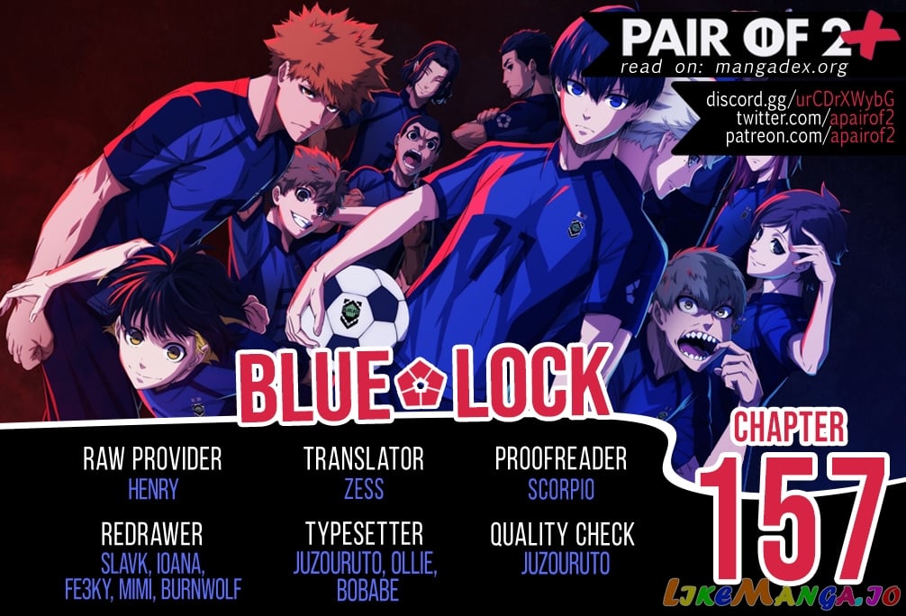 Blue Lock chapter 157 - page 1