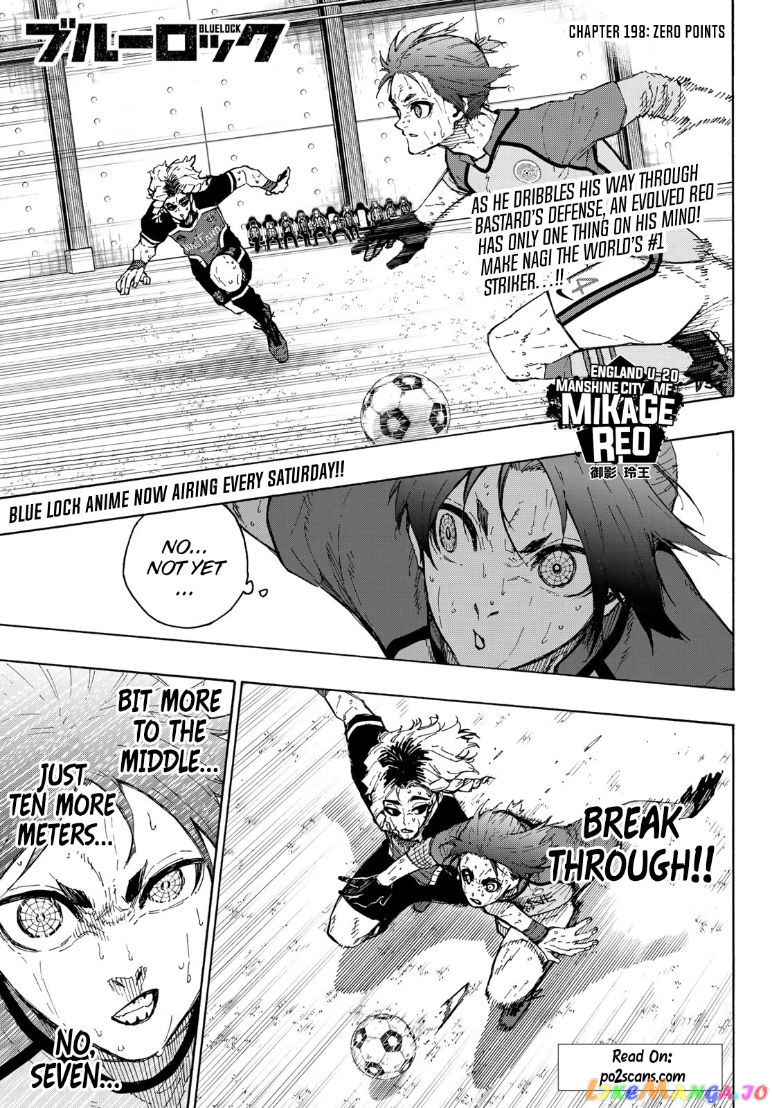 Blue Lock chapter 198 - page 2