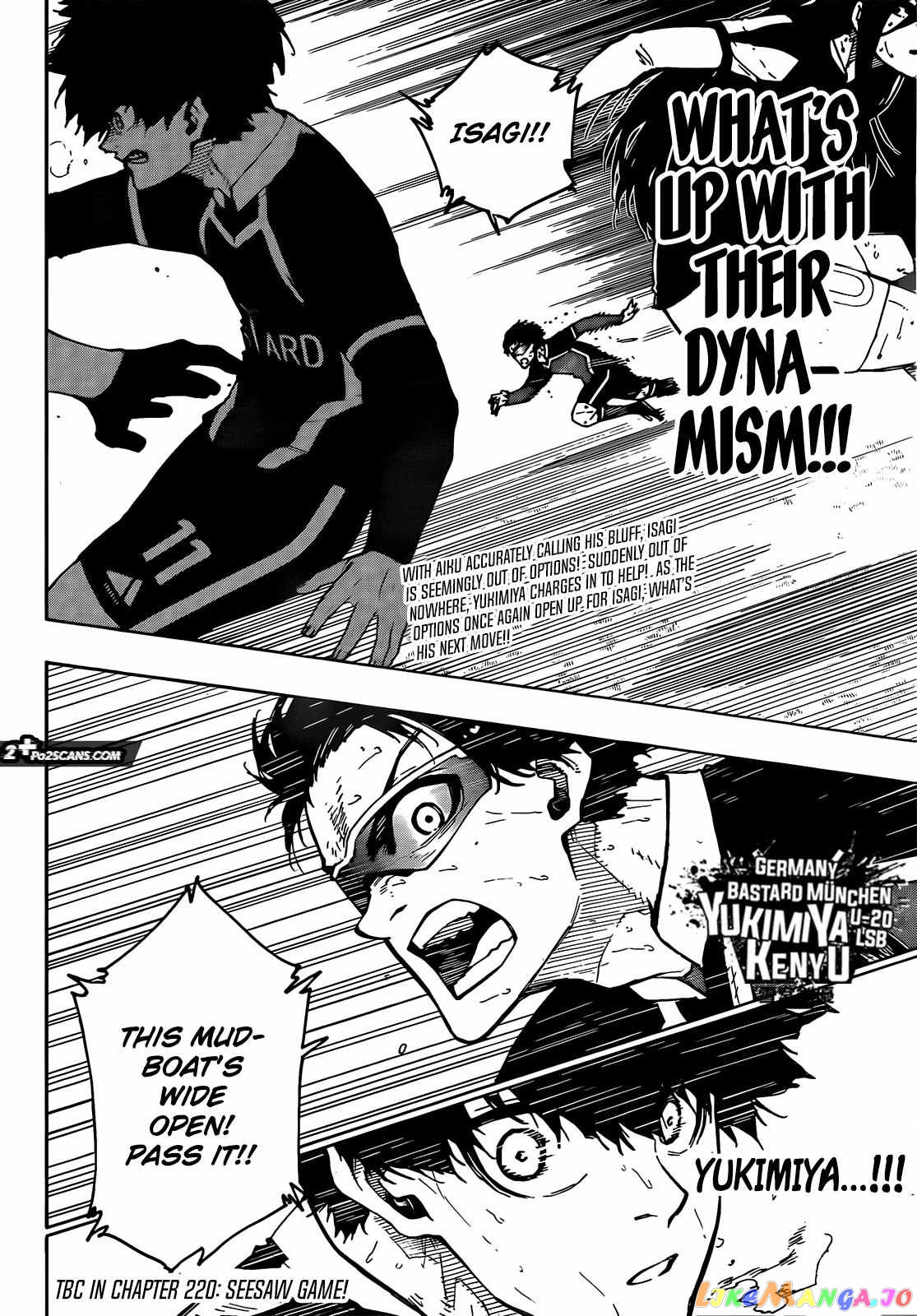 Blue Lock chapter 219 - page 20