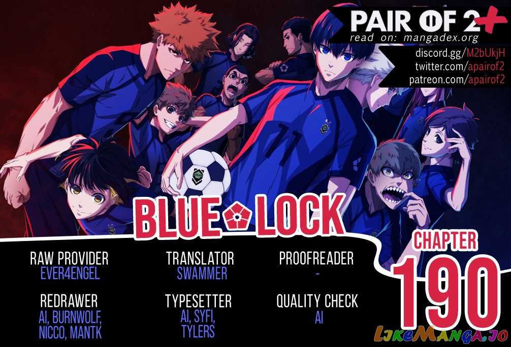 Blue Lock chapter 190 - page 1
