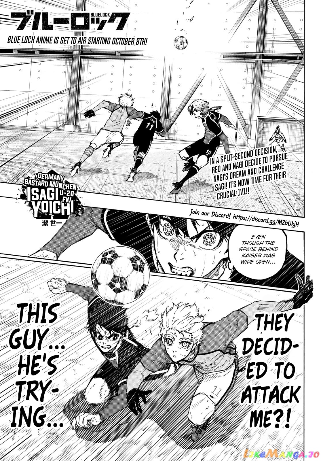 Blue Lock chapter 190 - page 3