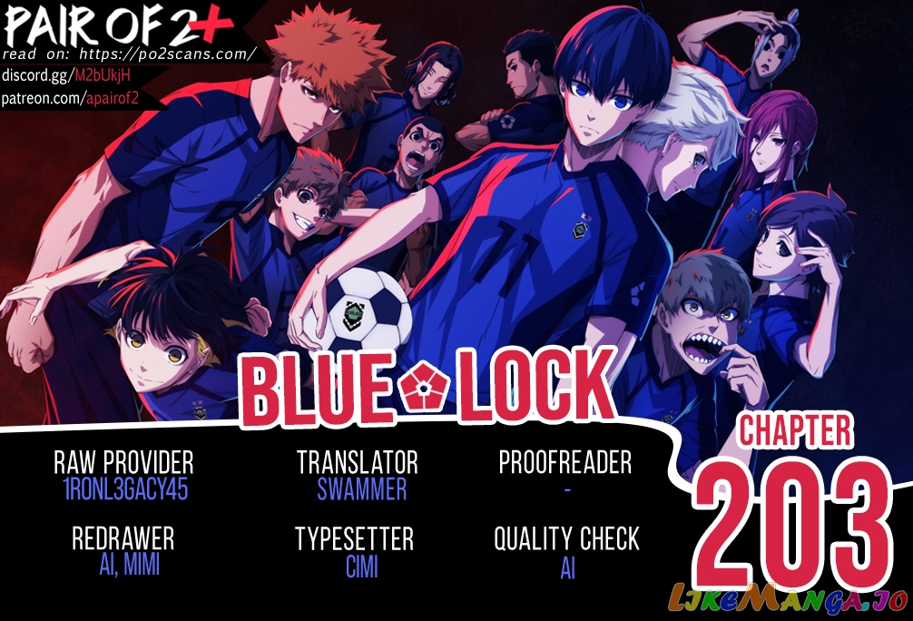 Blue Lock chapter 203 - page 1