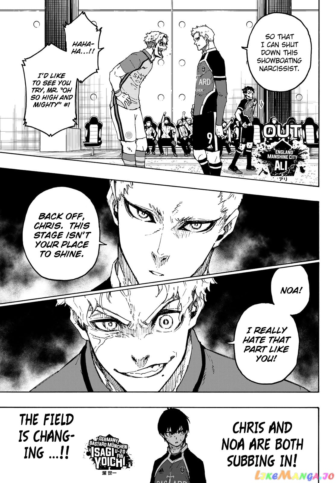 Blue Lock chapter 192 - page 10