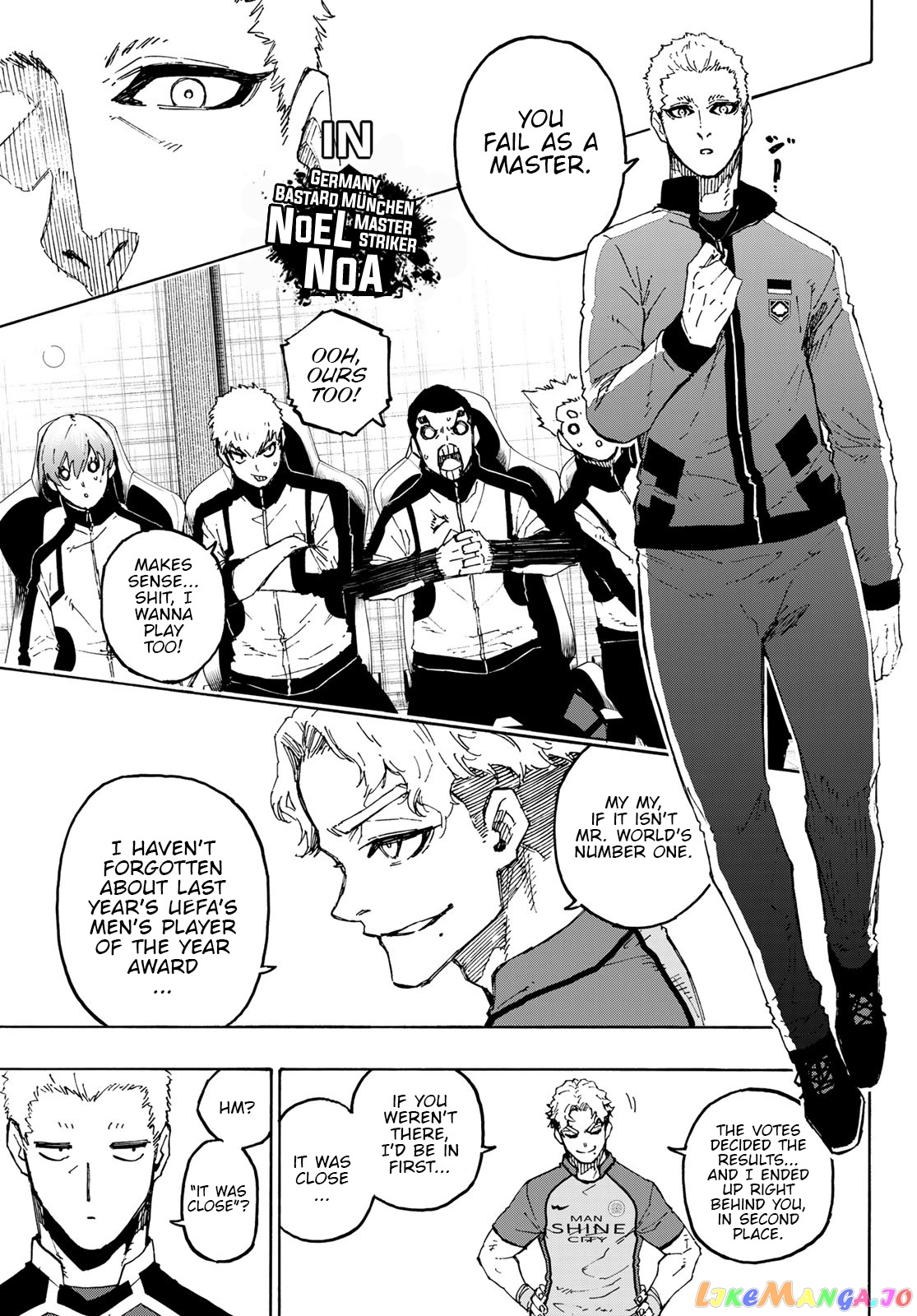 Blue Lock chapter 192 - page 8