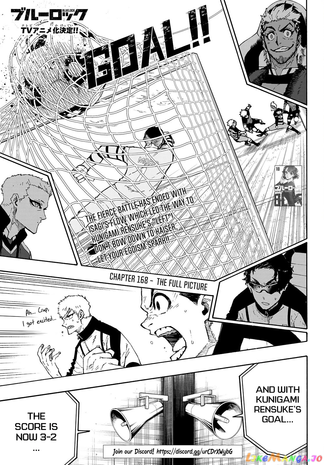 Blue Lock chapter 168 - page 2
