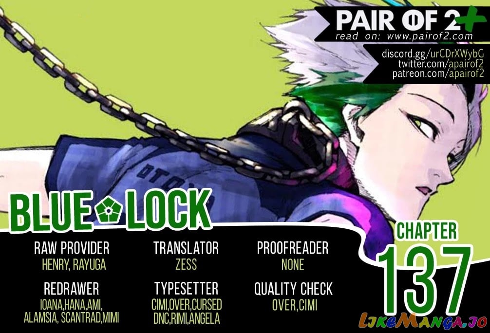 Blue Lock chapter 137 - page 1