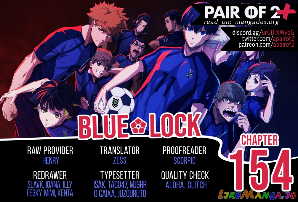 Blue Lock chapter 154 - page 1