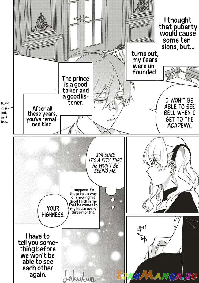 The Villainess is oblivious to the Prince's True Doting Nature. Chapter 10 - page 10