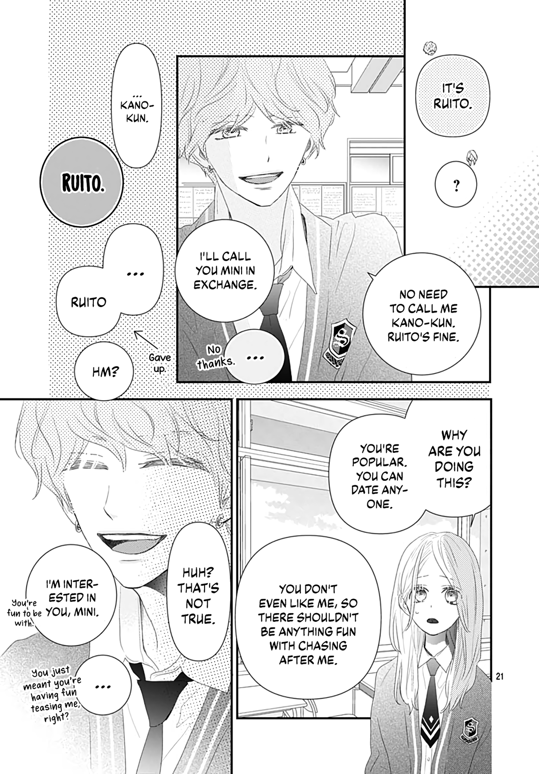 Koi no You na Mono Janaku chapter 16 - page 23