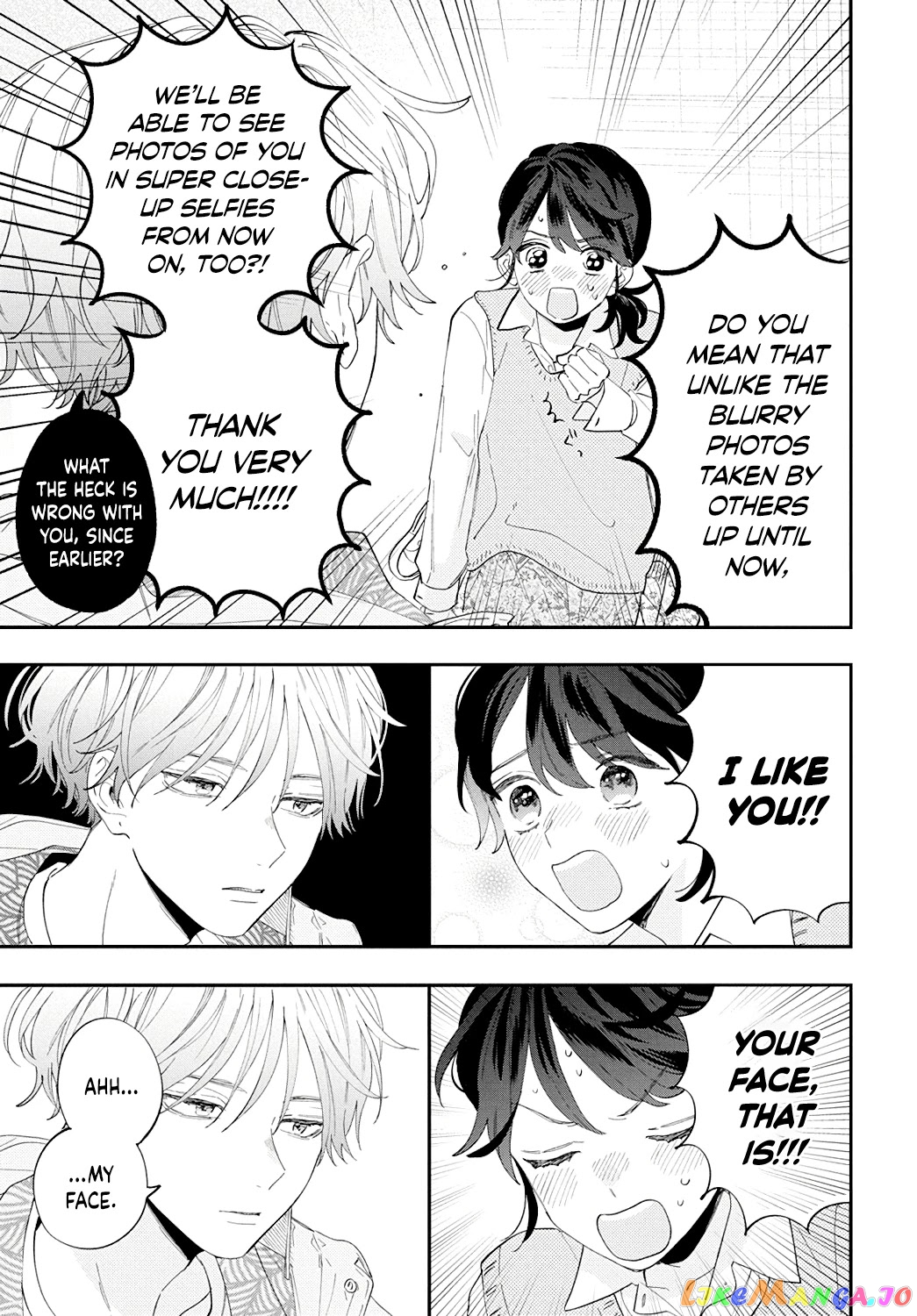 I Won't Fall for Him Just Because of His Face chapter 1 - page 21