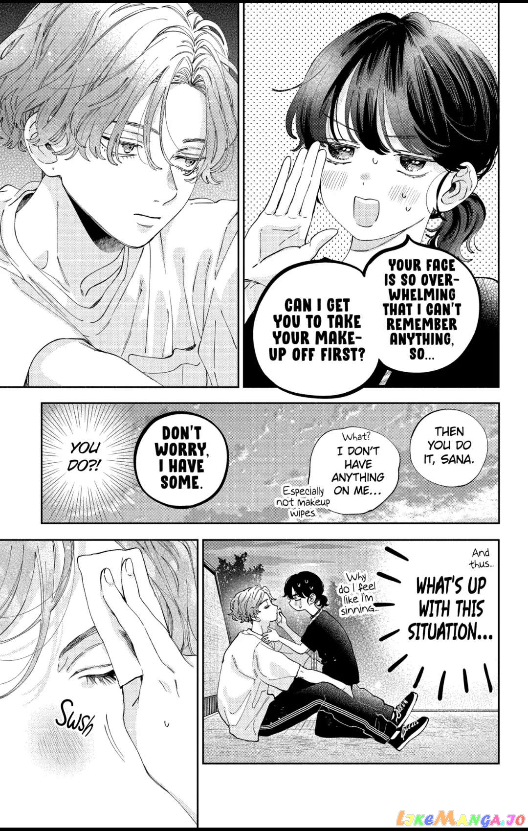 I Won't Fall for Him Just Because of His Face chapter 33.2 - page 3