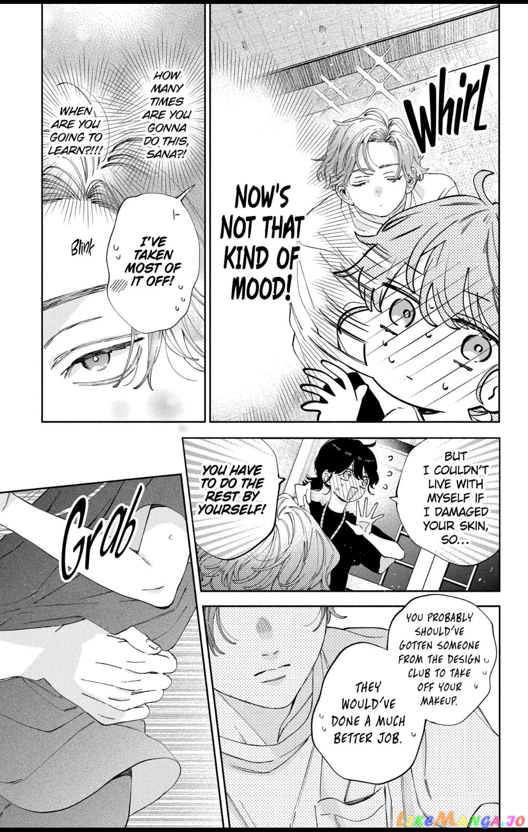 I Won't Fall for Him Just Because of His Face chapter 33.2 - page 5