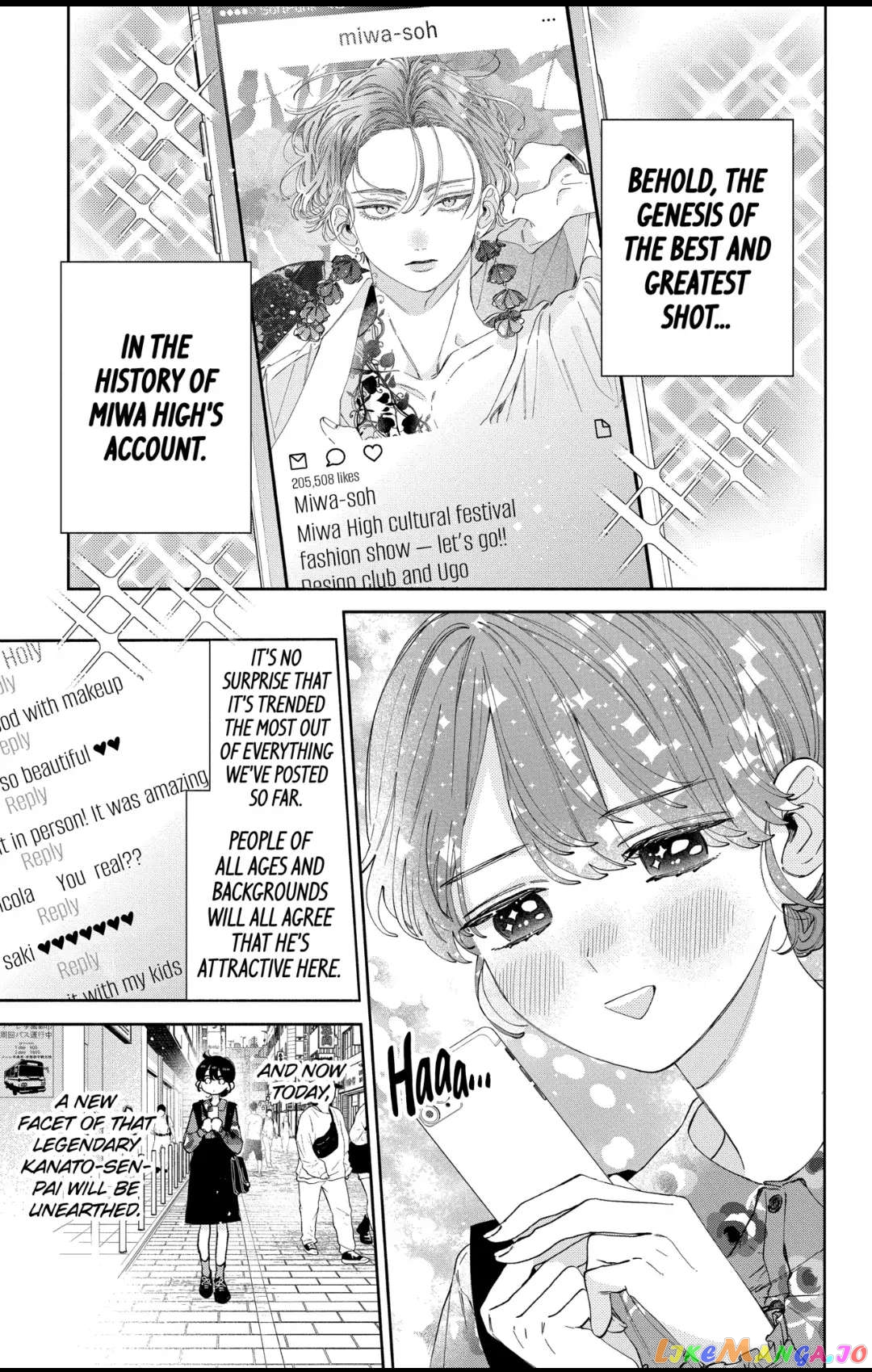I Won't Fall for Him Just Because of His Face chapter 34.1 - page 3