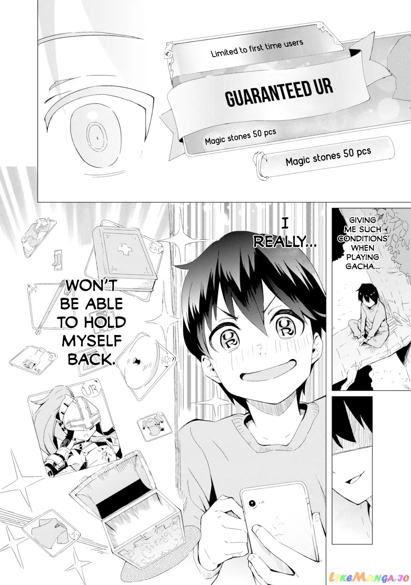 Gacha Wo Mawashite Nakama Wo Fuyasu Saikyou No Bishoujo Gundan Wo Tsukuriagero chapter 1 - page 18
