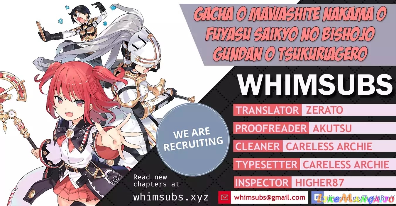 Gacha Wo Mawashite Nakama Wo Fuyasu Saikyou No Bishoujo Gundan Wo Tsukuriagero chapter 3 - page 1