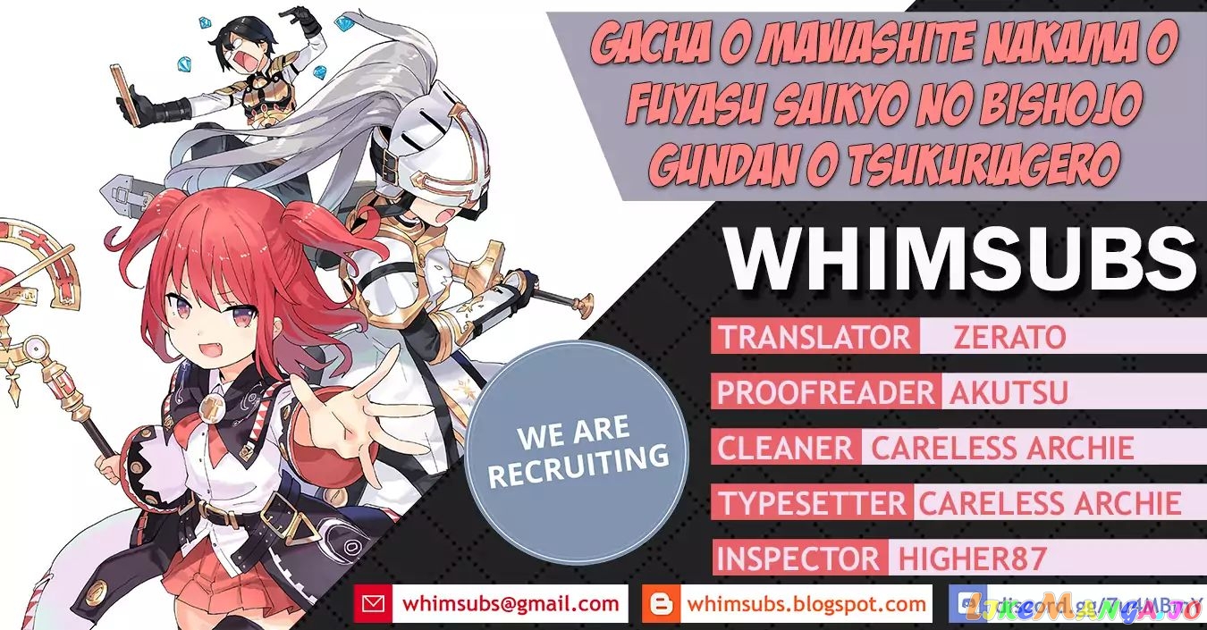 Gacha Wo Mawashite Nakama Wo Fuyasu Saikyou No Bishoujo Gundan Wo Tsukuriagero chapter 4 - page 1