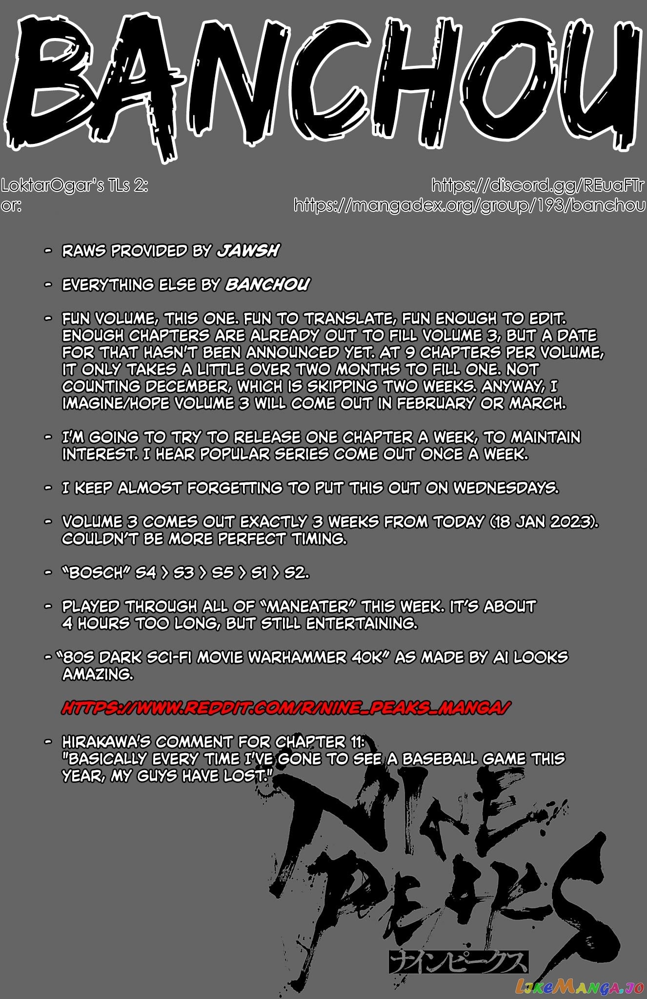 NINE PEAKS chapter 11 - page 1