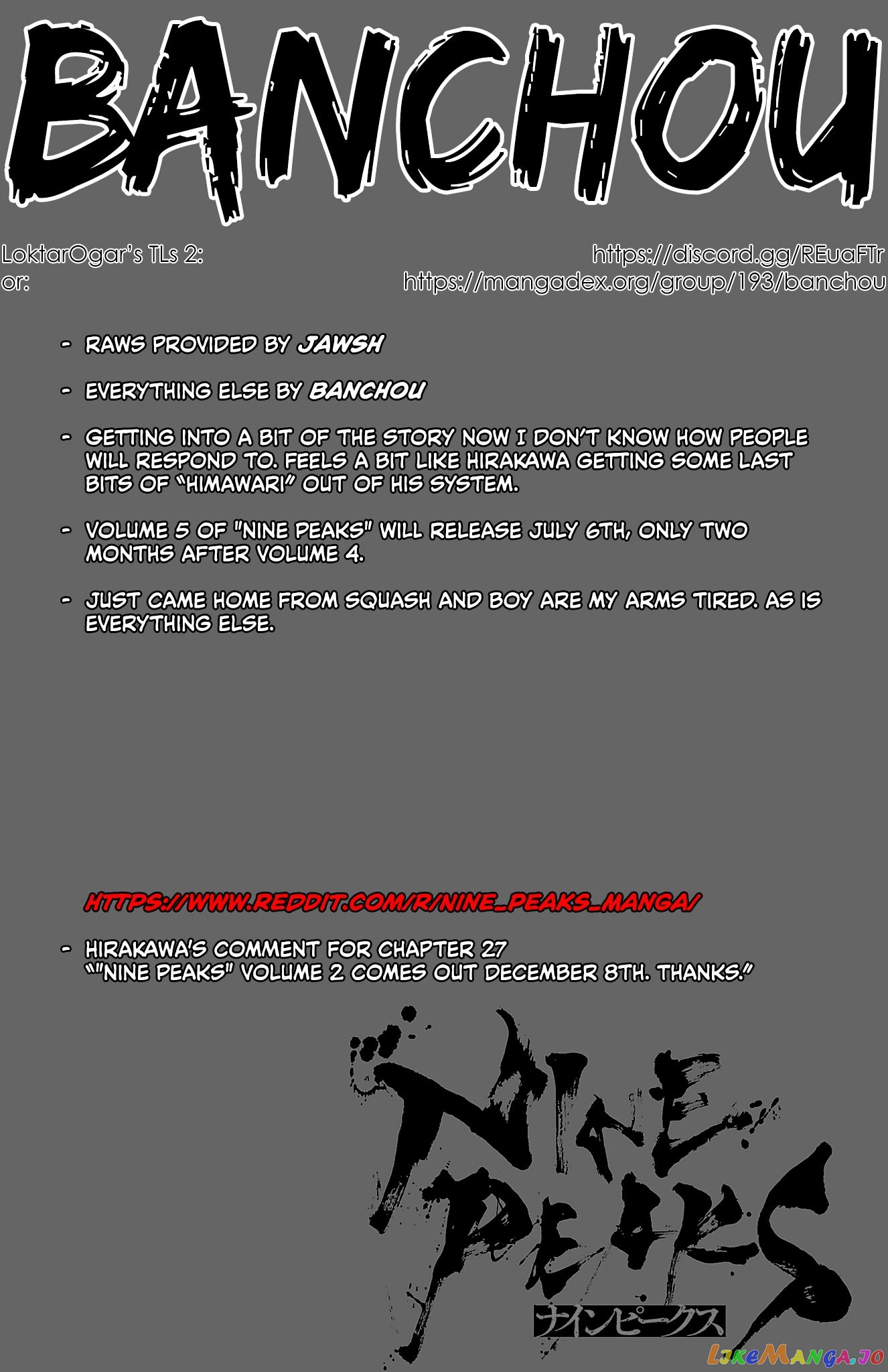 NINE PEAKS chapter 27 - page 1