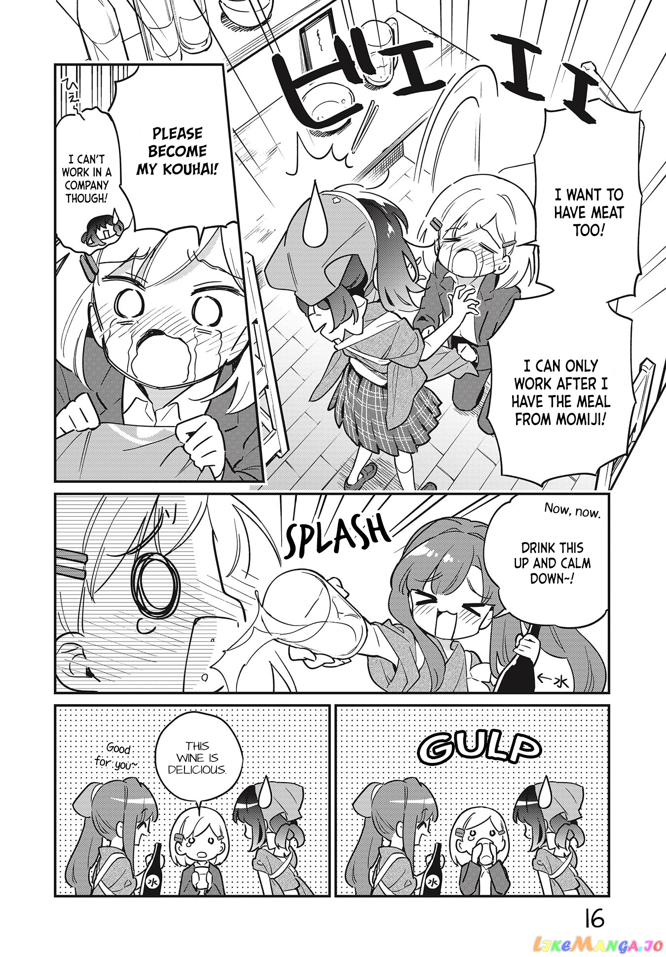 Chotto Ippai! chapter 45 - page 16