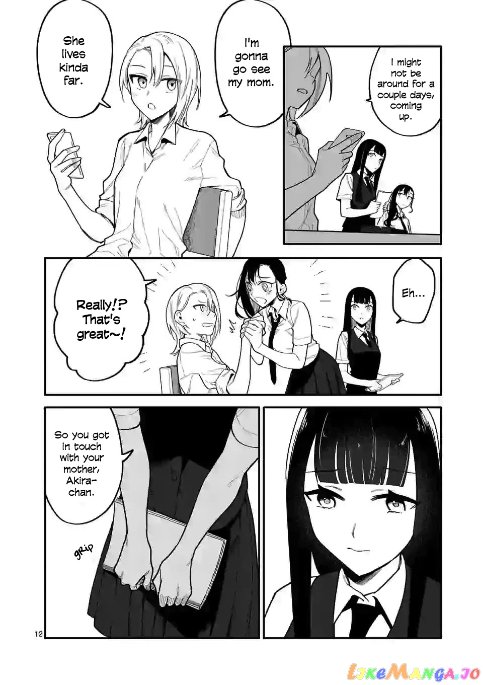 Liar Satsuki Can See Death chapter 29 - page 12