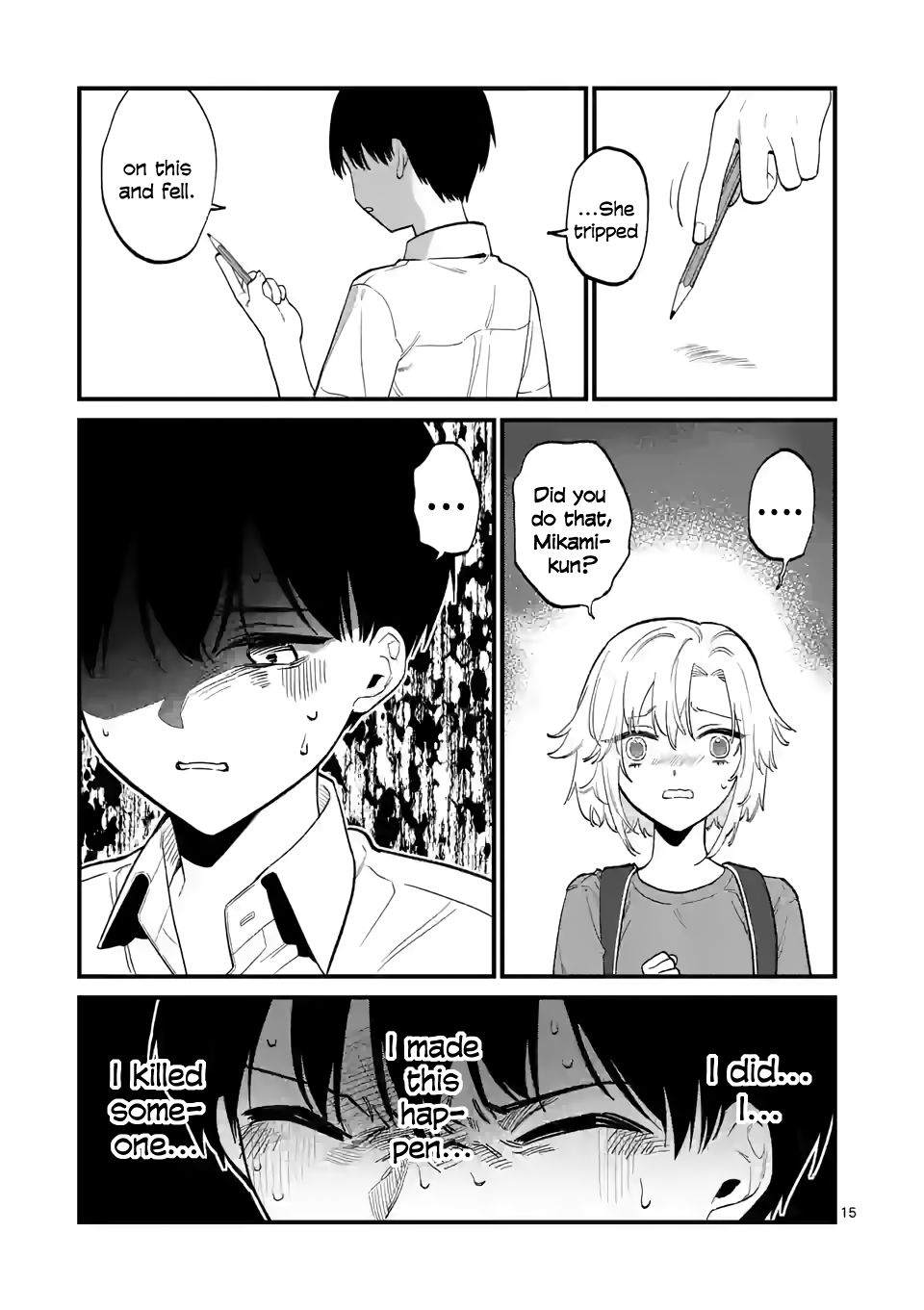 Liar Satsuki Can See Death chapter 54 - page 15