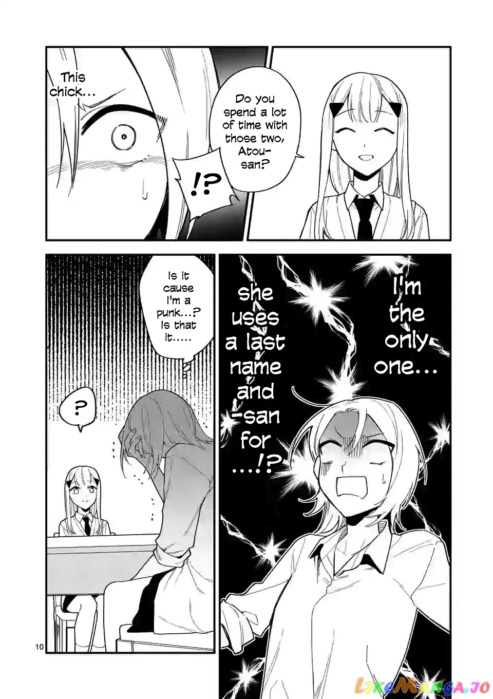 Liar Satsuki Can See Death chapter 30 - page 10