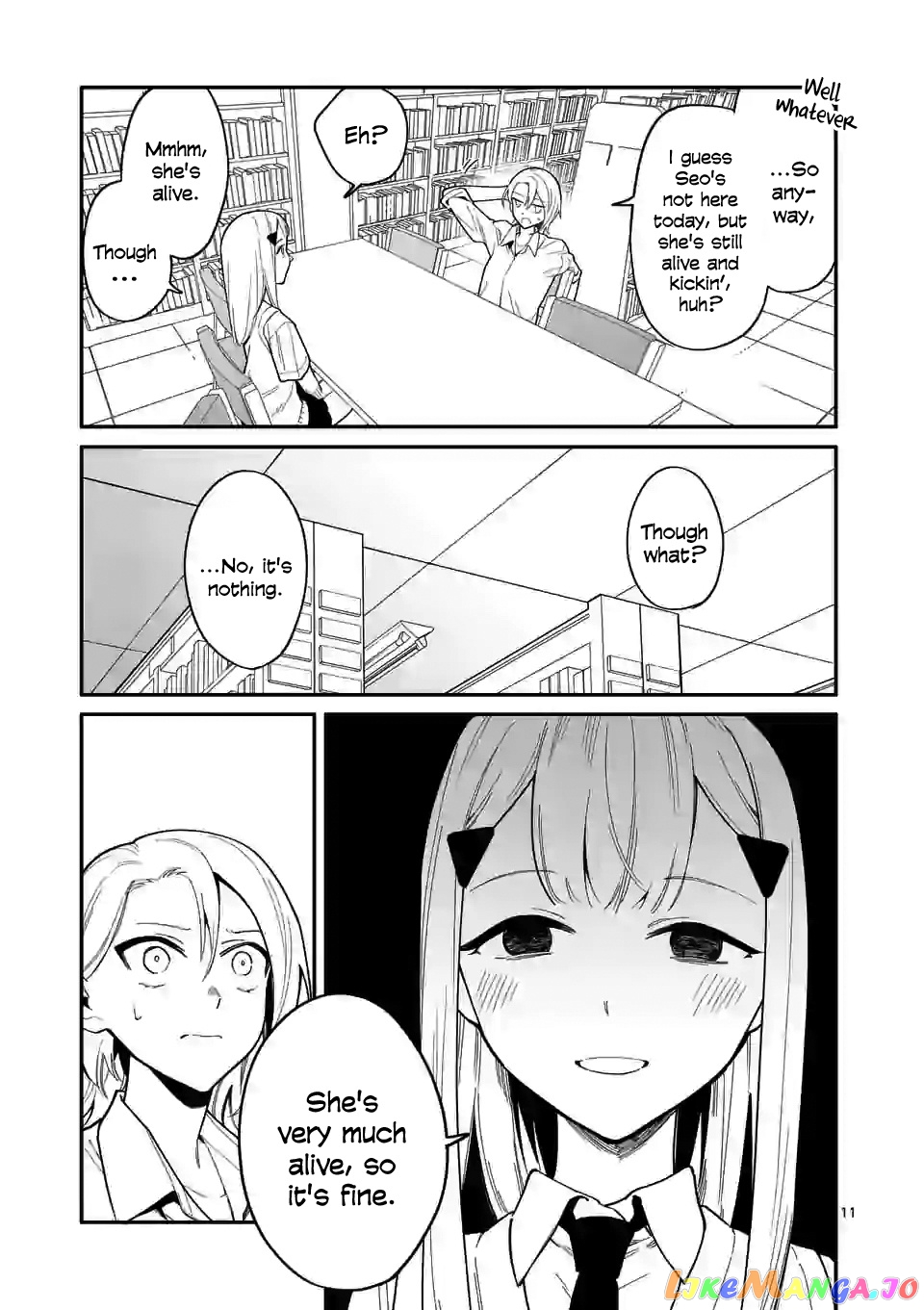 Liar Satsuki Can See Death chapter 30 - page 11