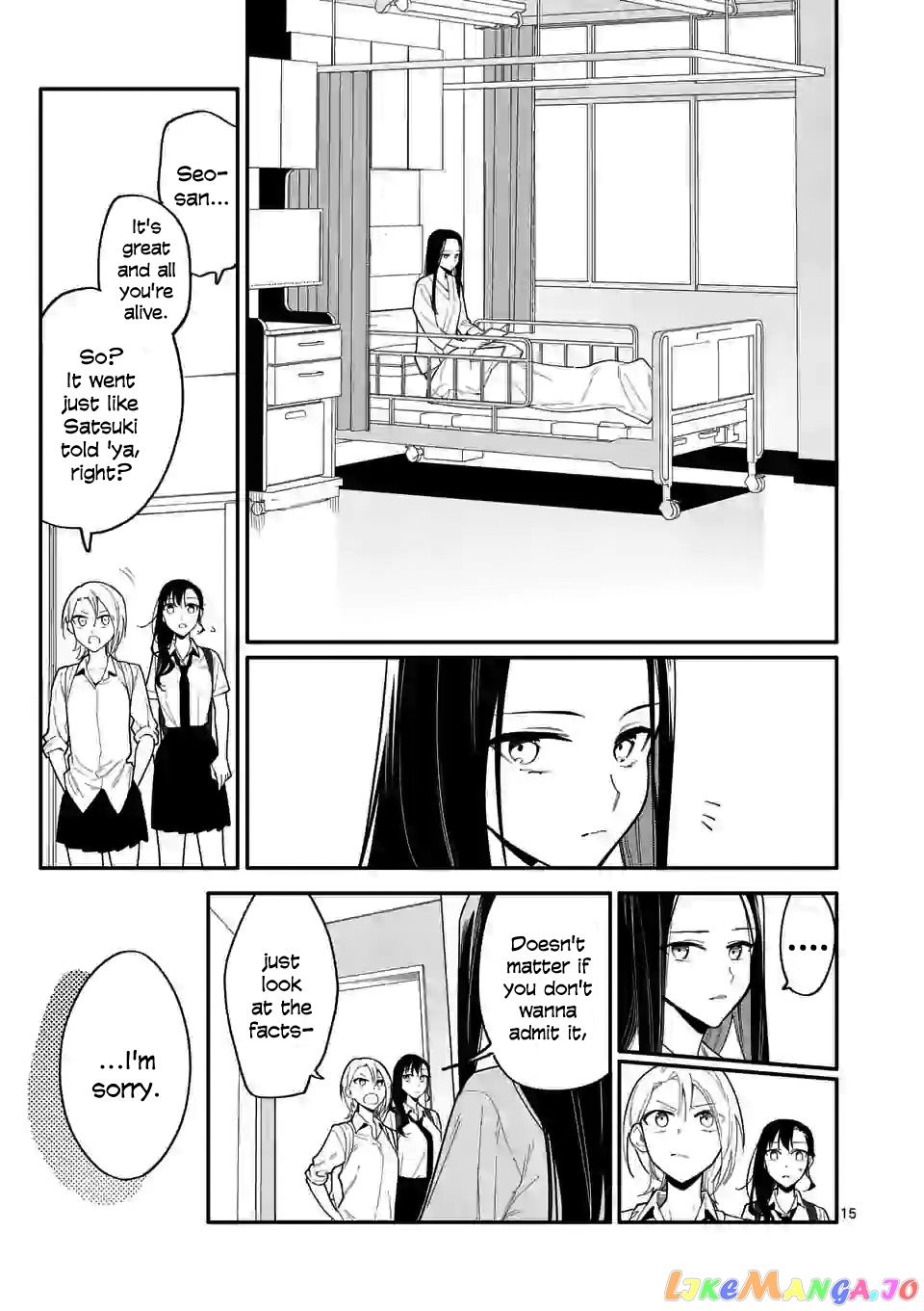 Liar Satsuki Can See Death chapter 30 - page 15
