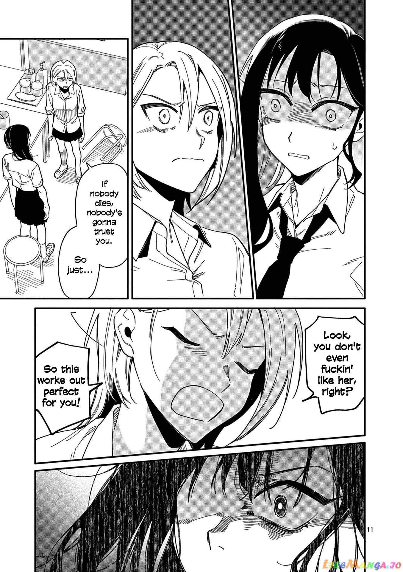 Liar Satsuki Can See Death chapter 18 - page 11
