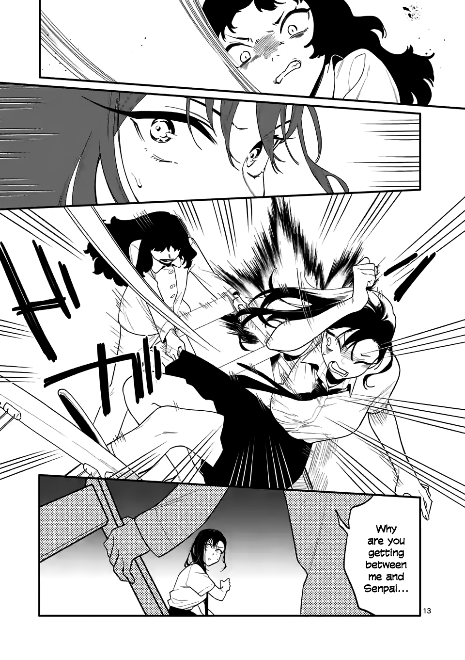Liar Satsuki Can See Death chapter 35 - page 13