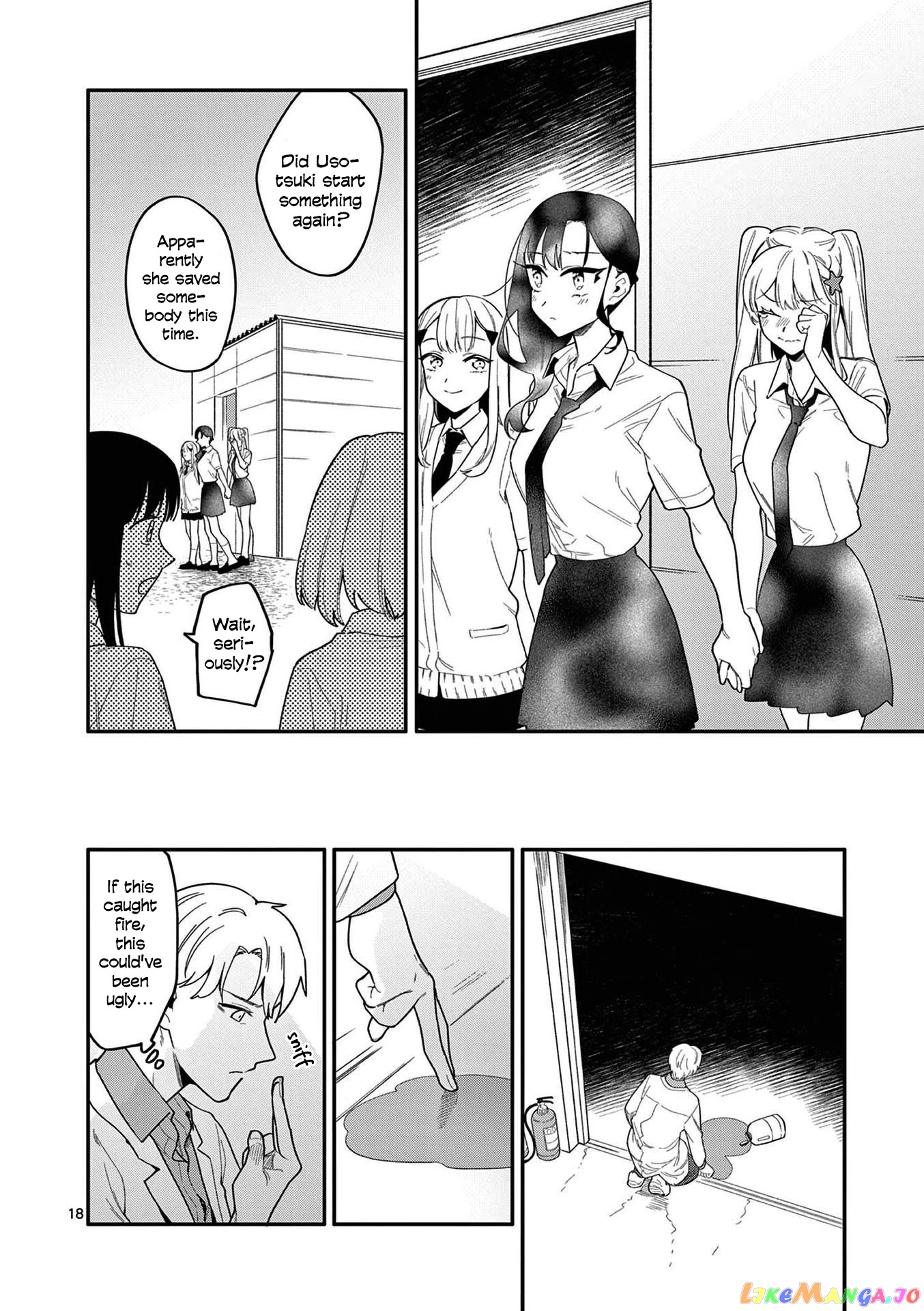 Liar Satsuki Can See Death chapter 21 - page 18