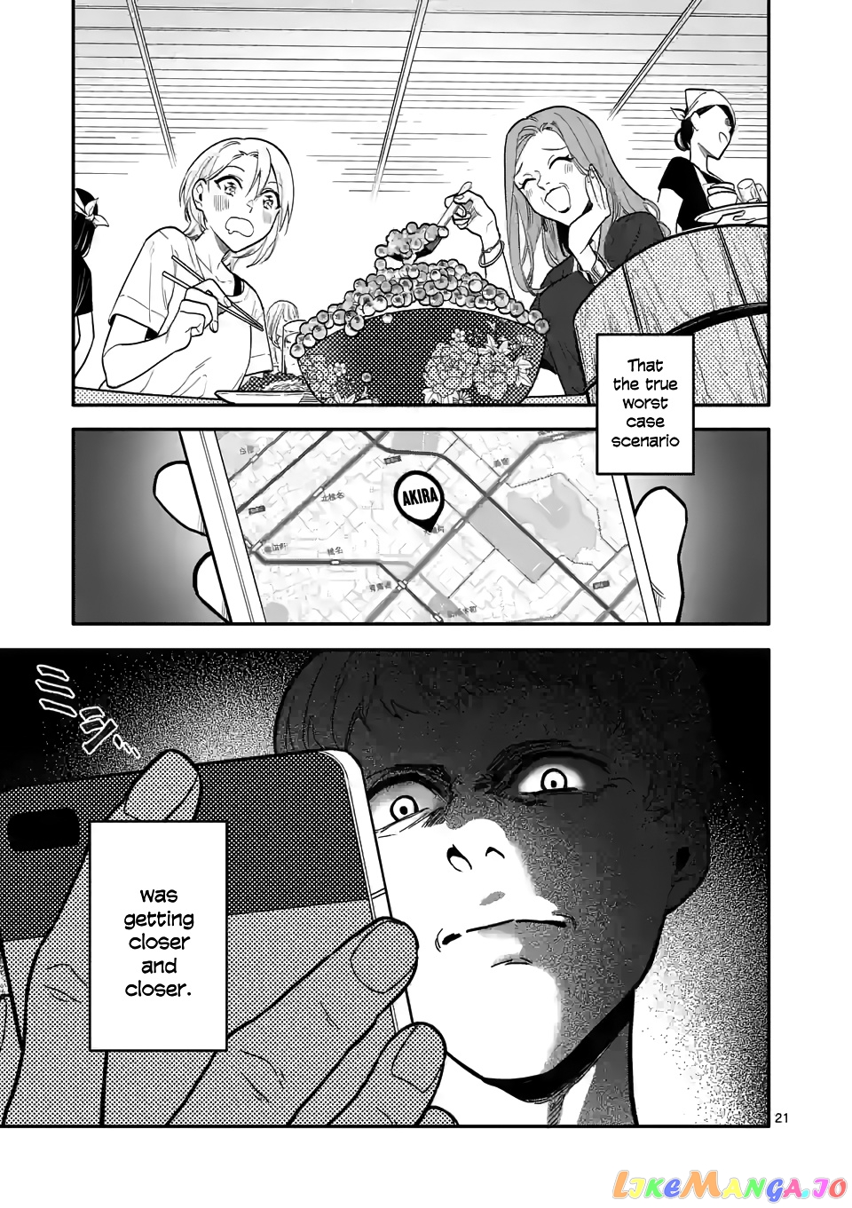 Liar Satsuki Can See Death chapter 38 - page 20