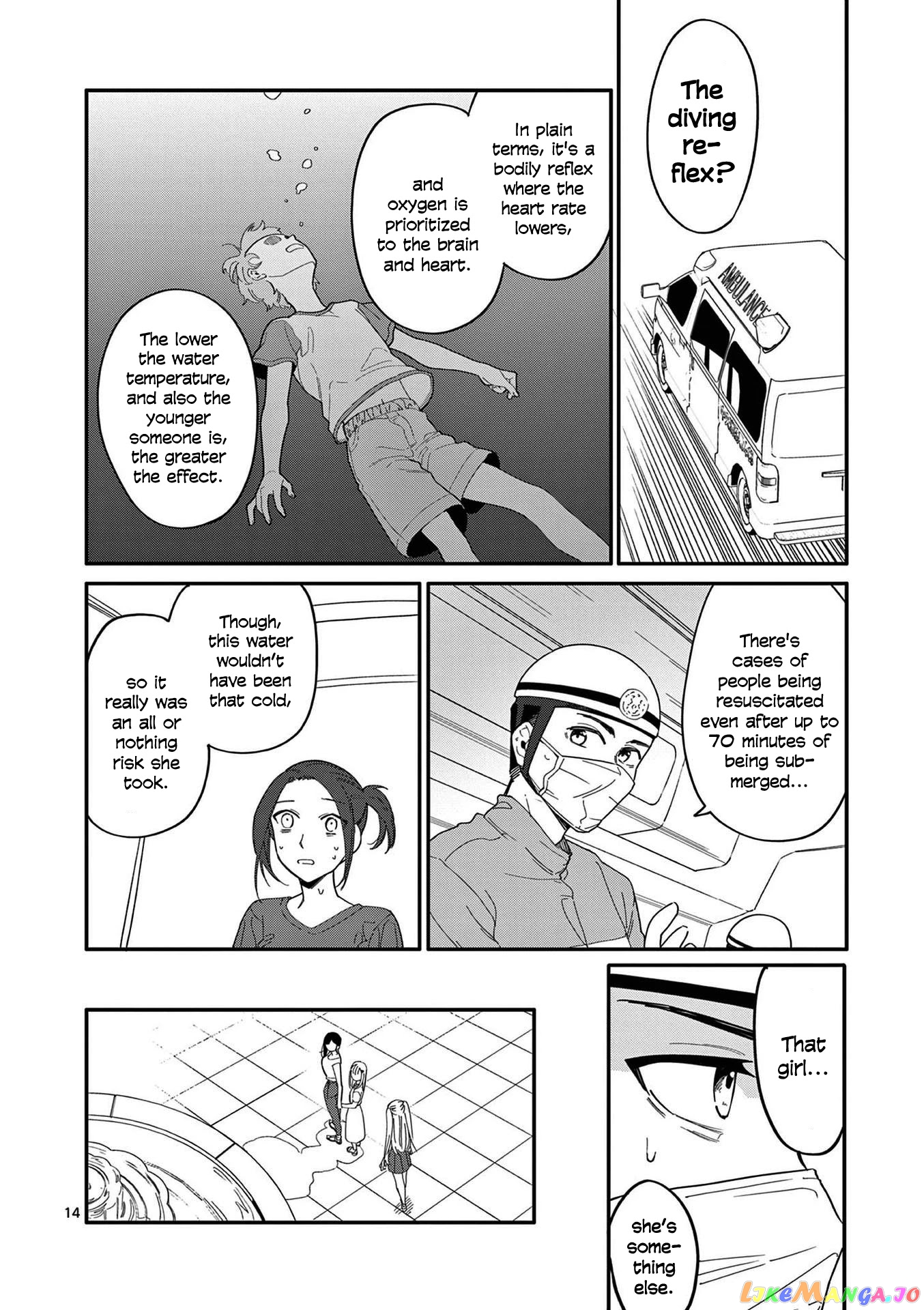 Liar Satsuki Can See Death chapter 23 - page 14