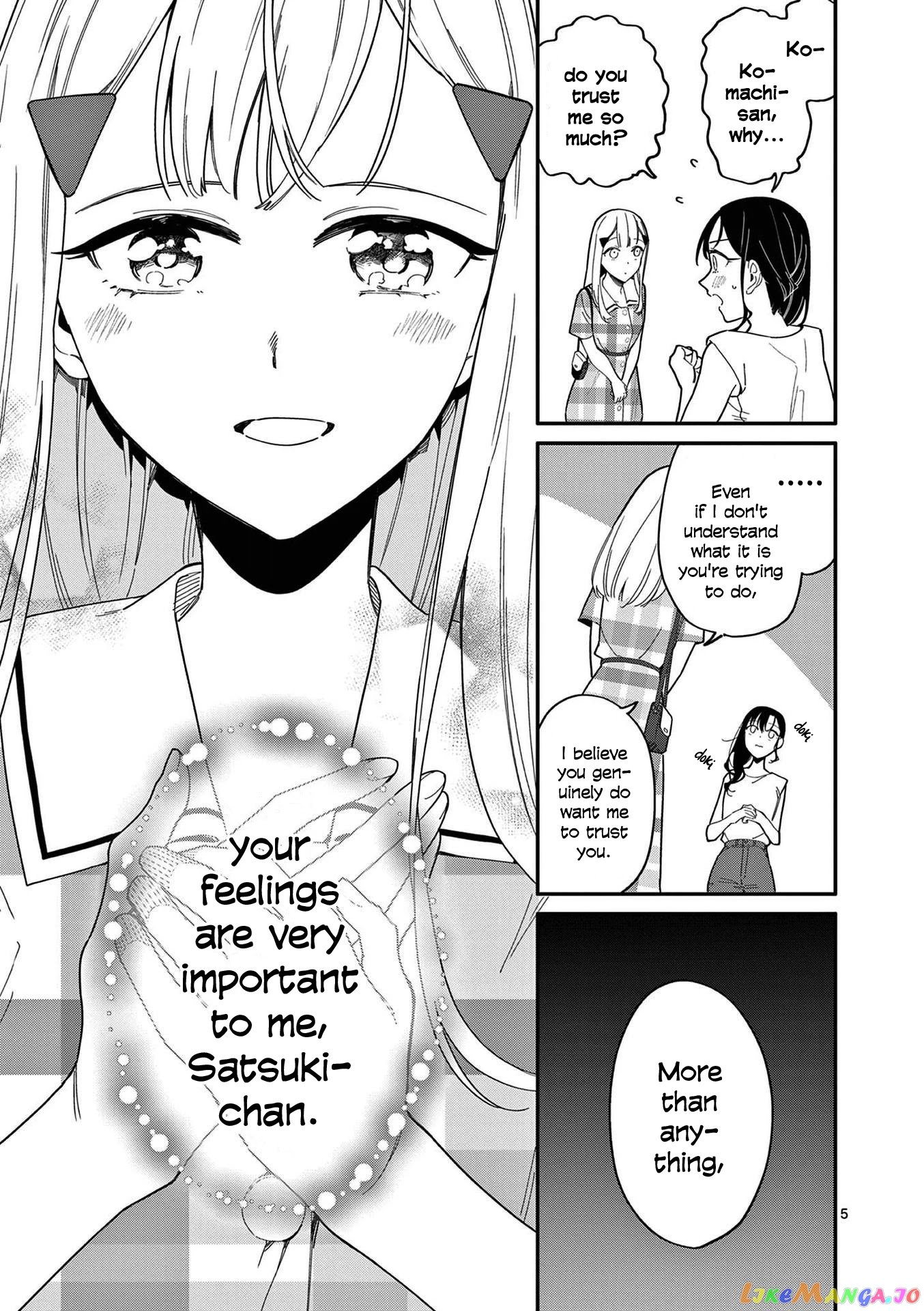 Liar Satsuki Can See Death chapter 24 - page 5
