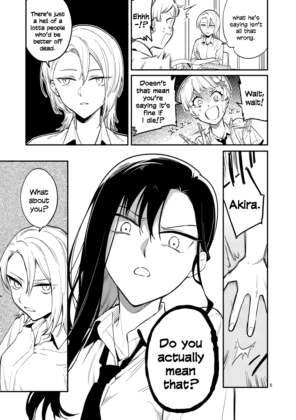 Liar Satsuki Can See Death chapter 39 - page 5