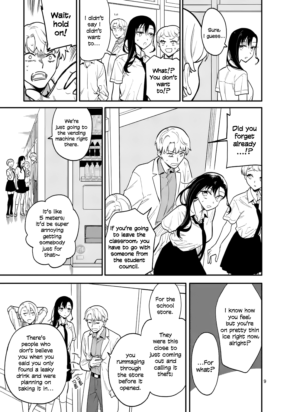 Liar Satsuki Can See Death chapter 39 - page 9