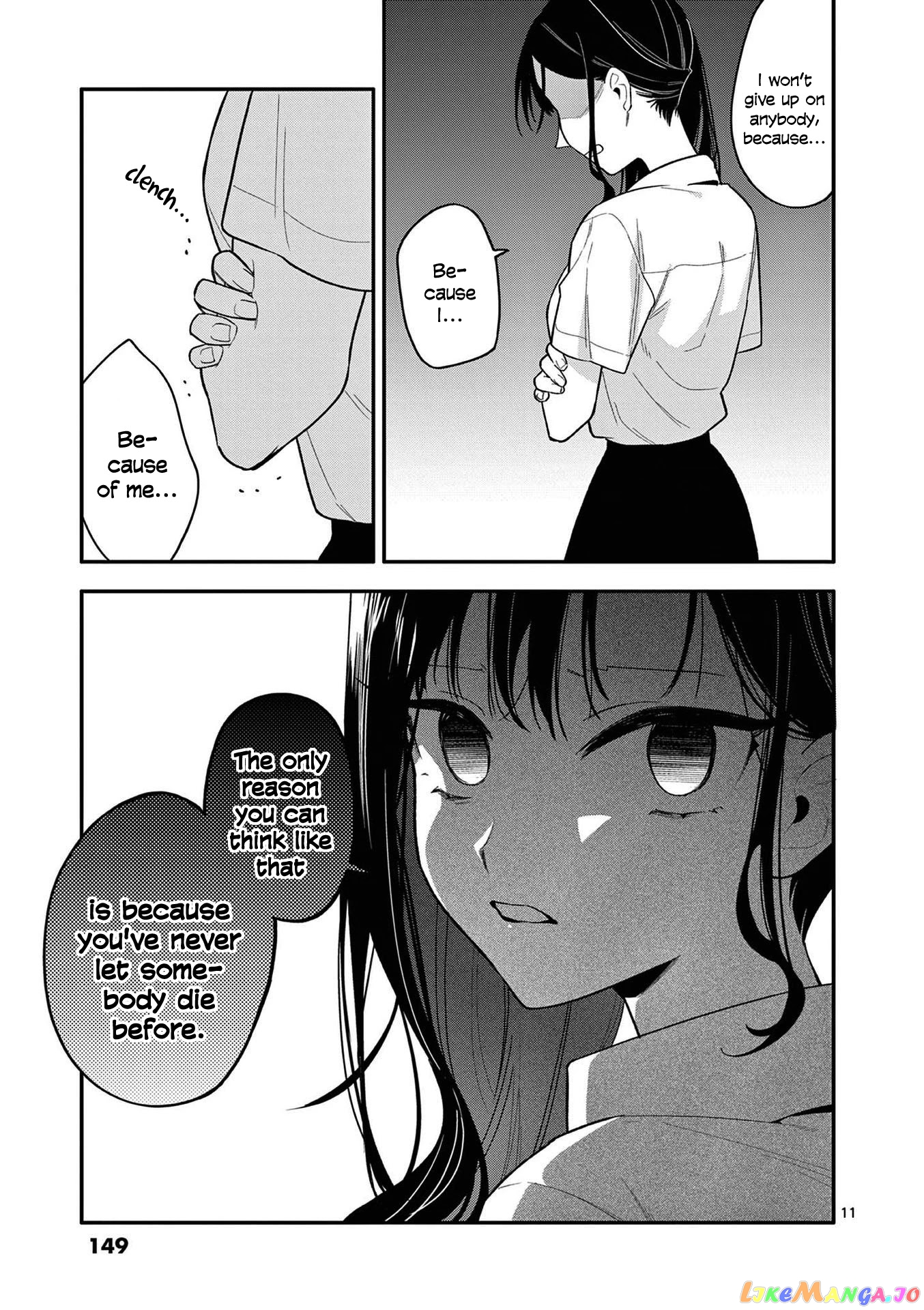 Liar Satsuki Can See Death chapter 26 - page 11