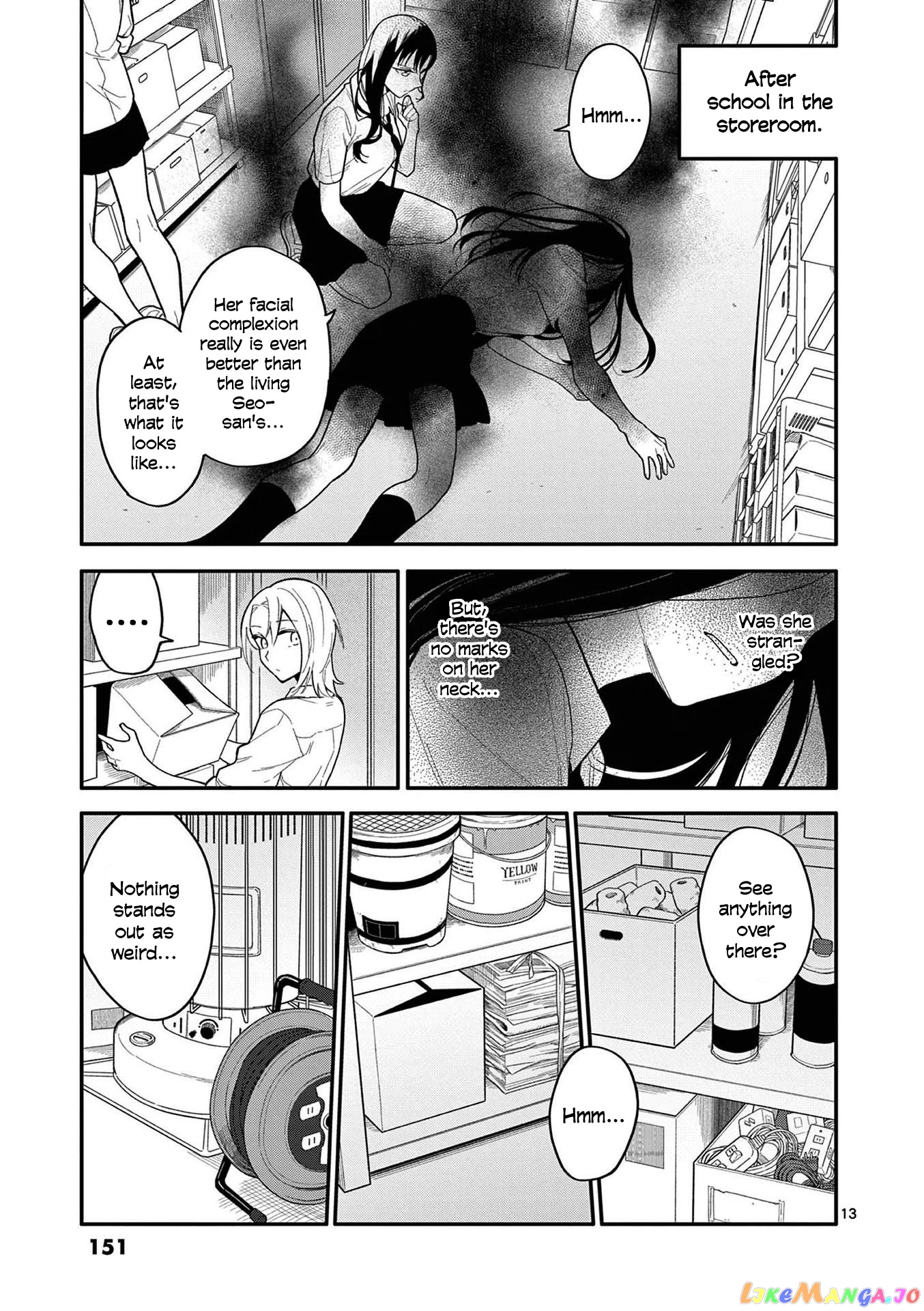 Liar Satsuki Can See Death chapter 26 - page 13