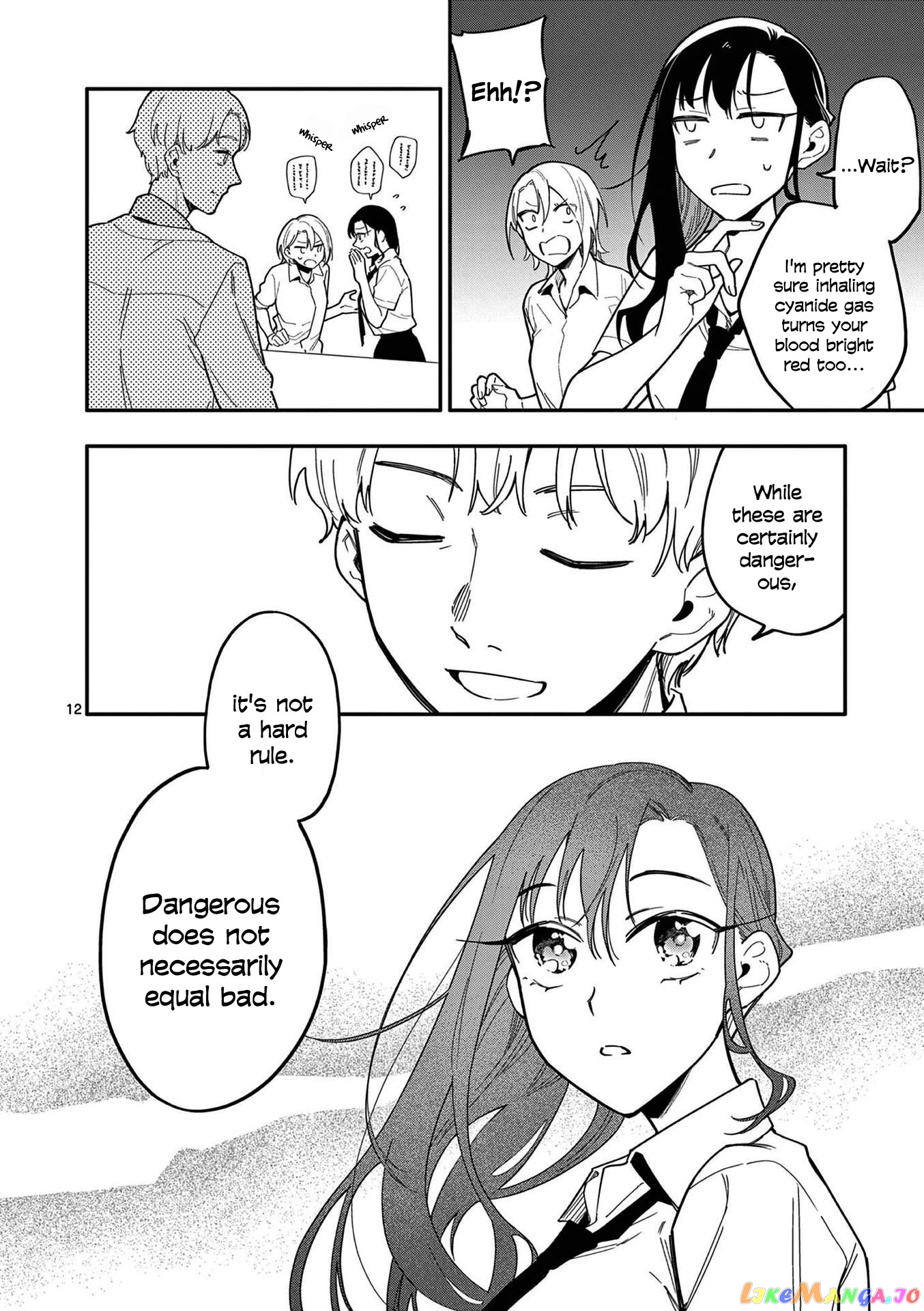 Liar Satsuki Can See Death chapter 27 - page 12