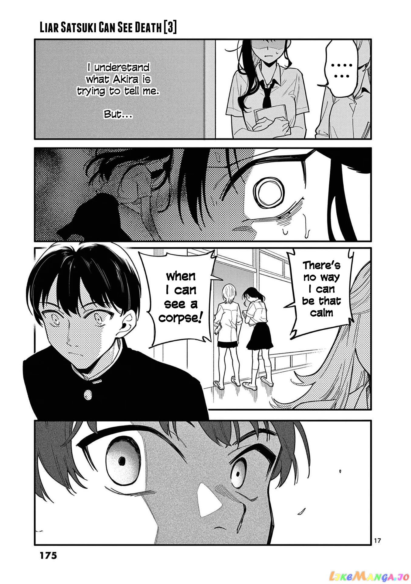 Liar Satsuki Can See Death chapter 27 - page 17