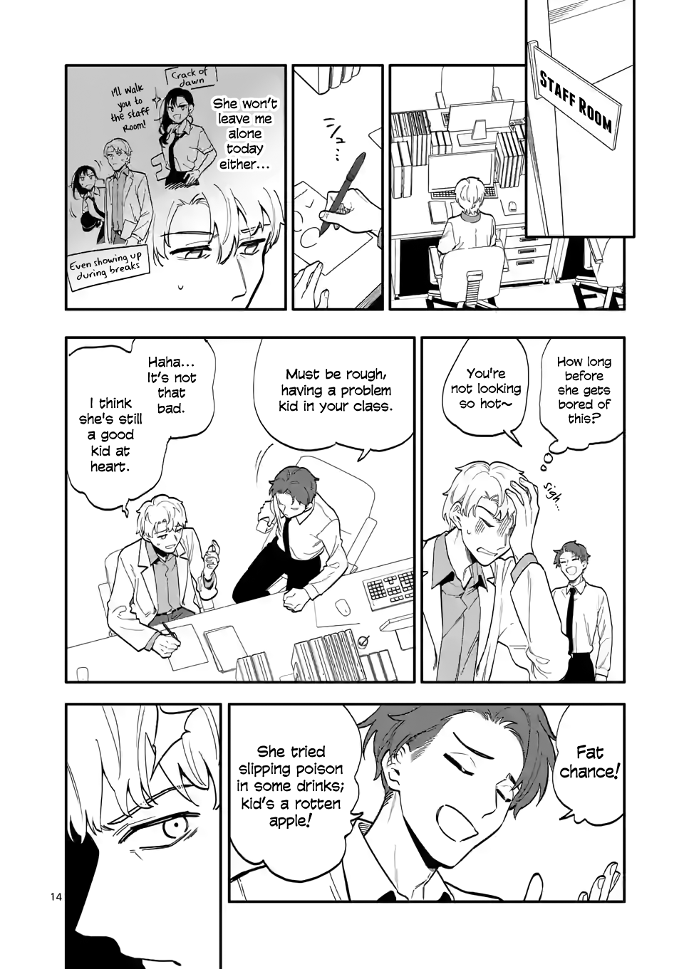 Liar Satsuki Can See Death chapter 42 - page 14