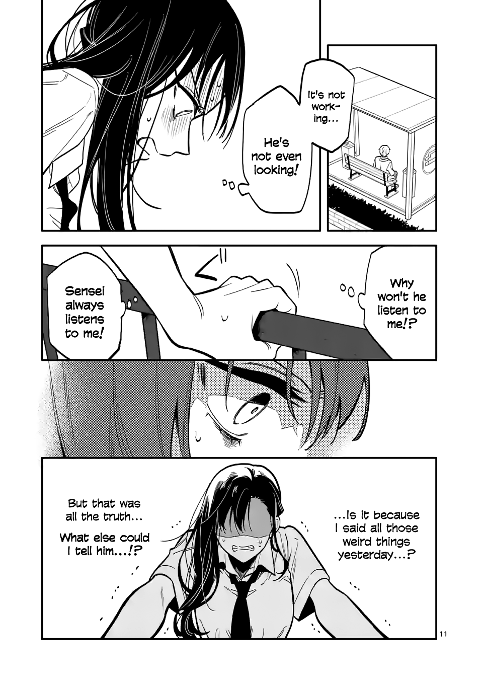 Liar Satsuki Can See Death chapter 43 - page 11
