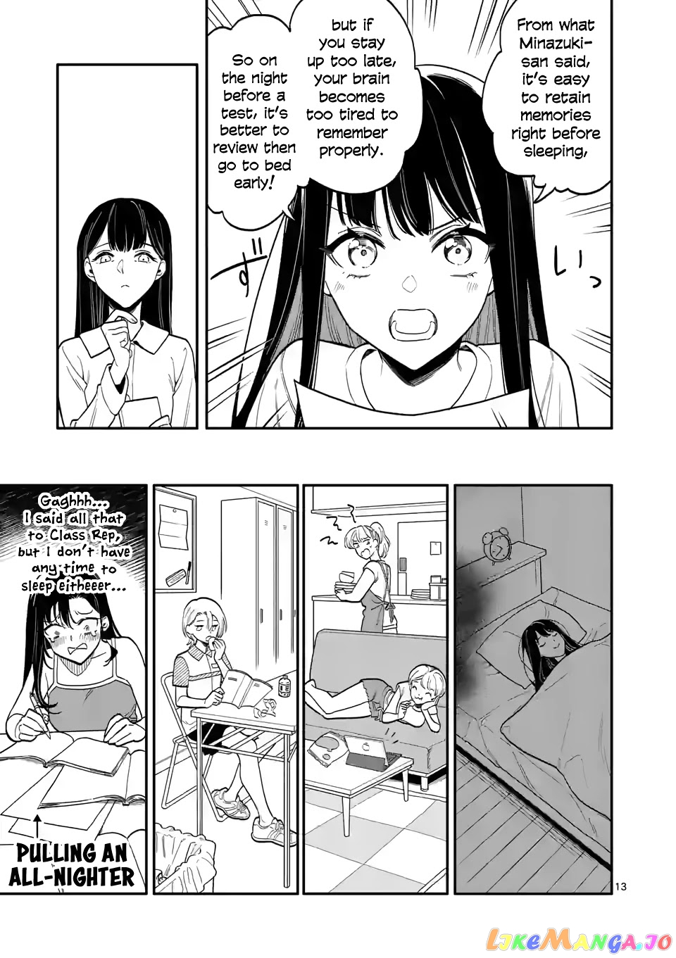 Liar Satsuki Can See Death chapter 46 - page 13