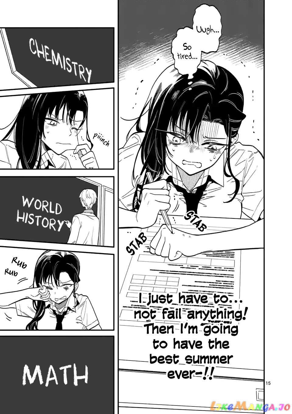 Liar Satsuki Can See Death chapter 46 - page 15