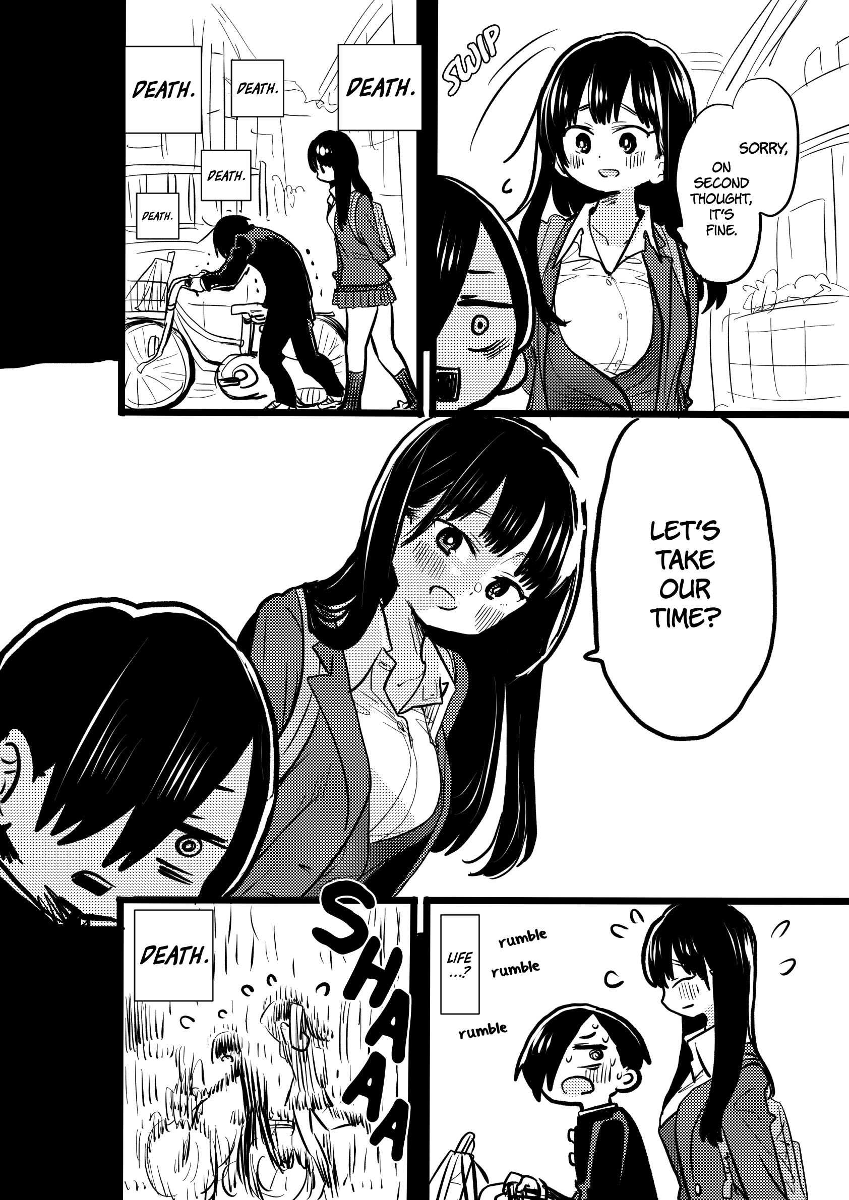 Boku no Kokoro no Yabai yatsu chapter 34.2 - page 2