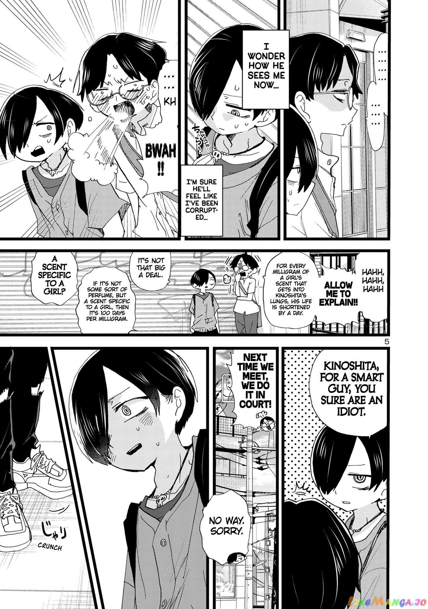Boku no Kokoro no Yabai yatsu chapter 118 - page 6