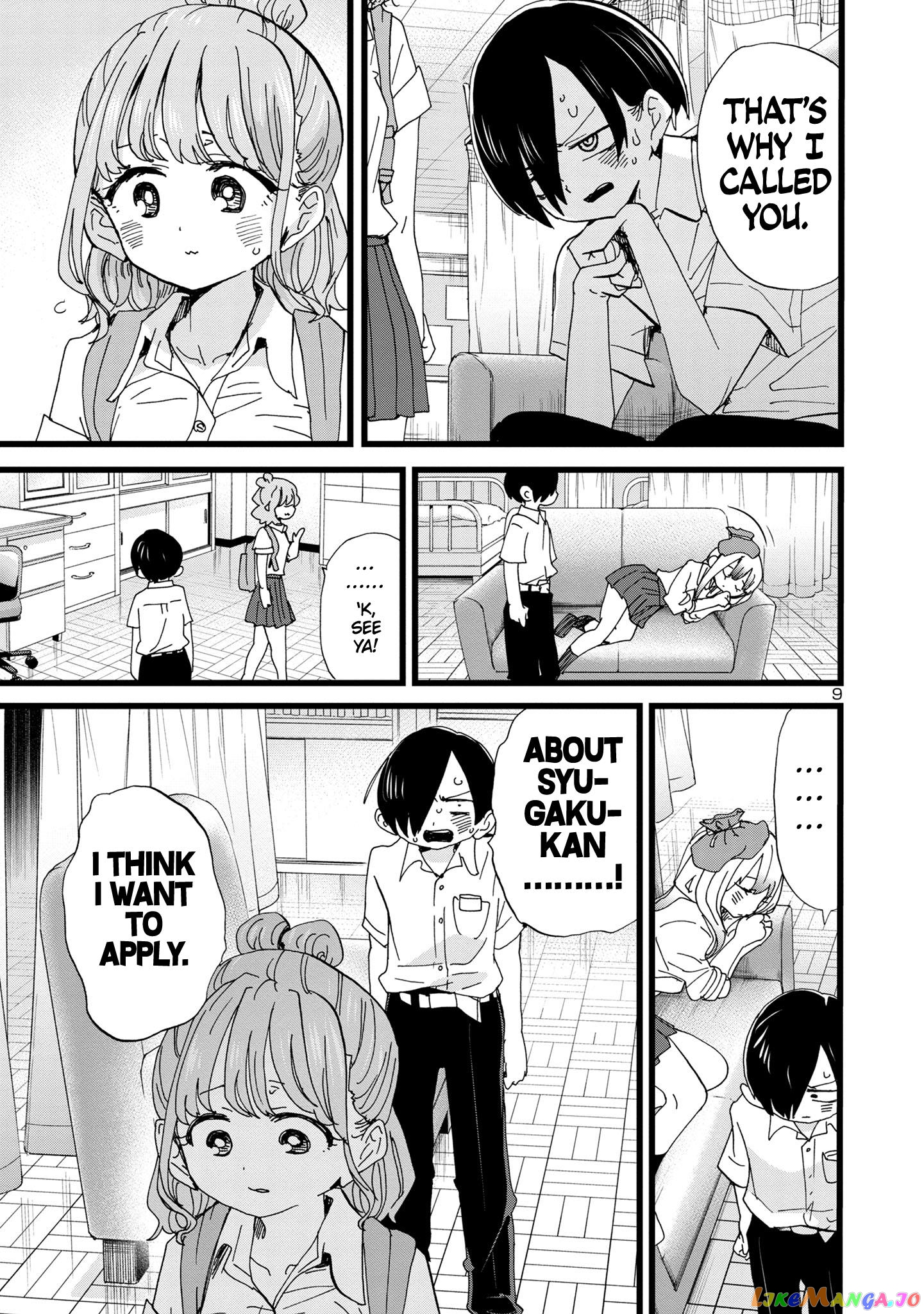 Boku no Kokoro no Yabai yatsu chapter 122 - page 10