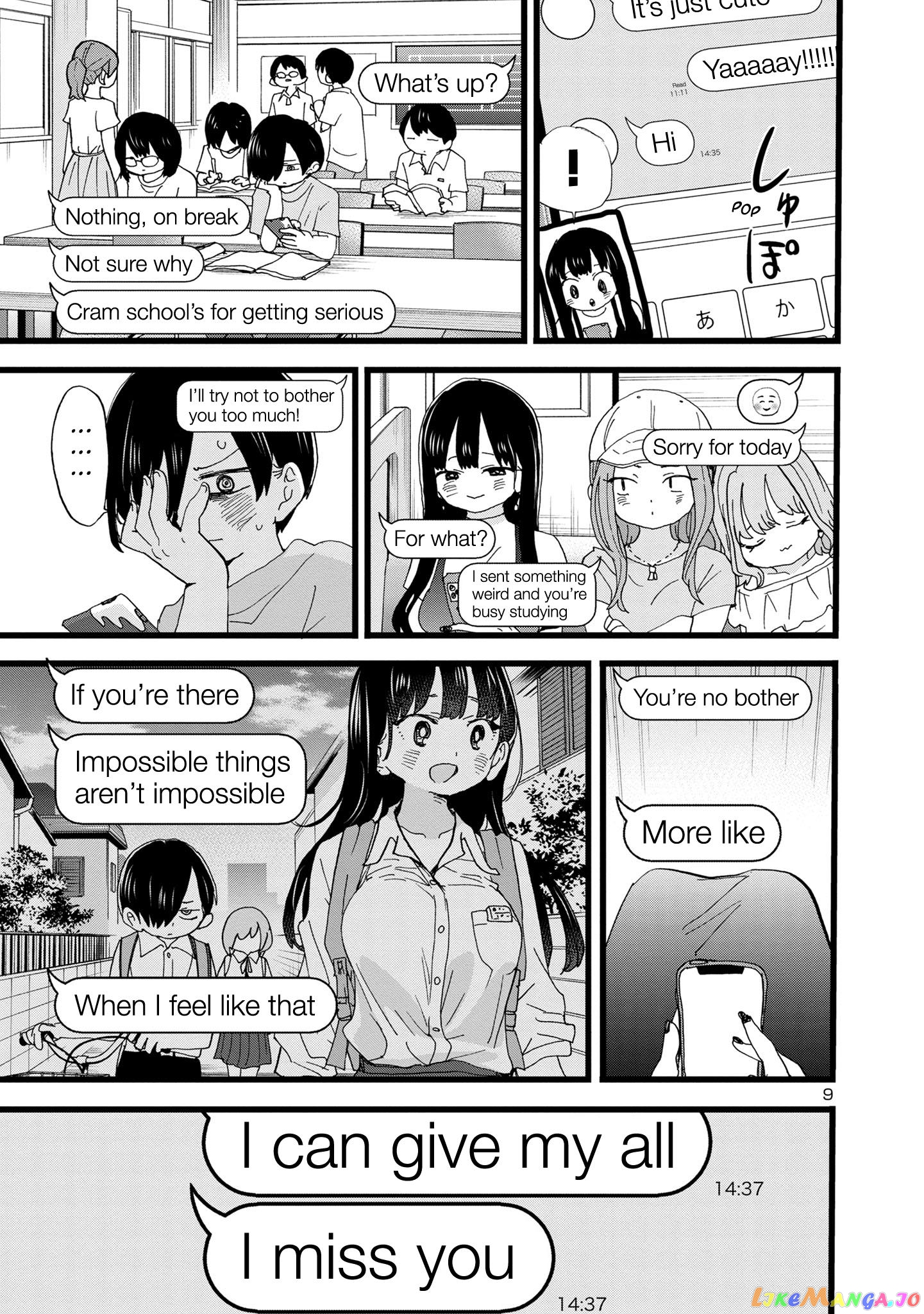 Boku no Kokoro no Yabai yatsu chapter 124 - page 10