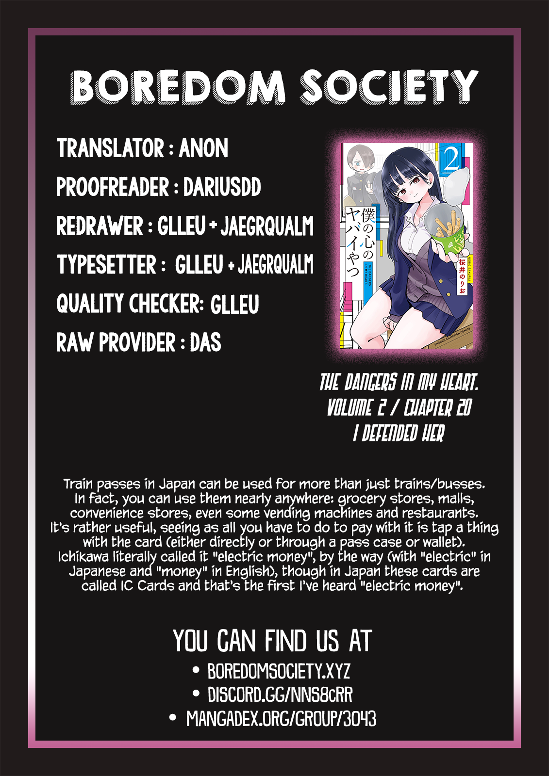 Boku no Kokoro no Yabai yatsu chapter 22 - page 11