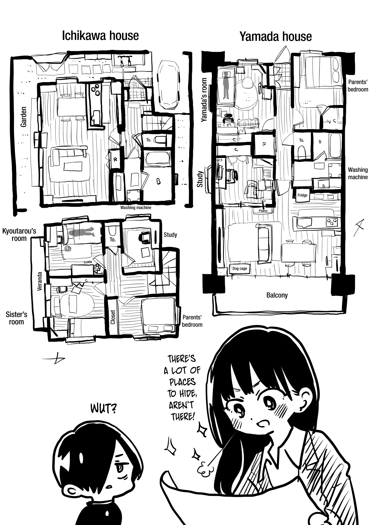 Boku no Kokoro no Yabai yatsu chapter 62.2 - page 1